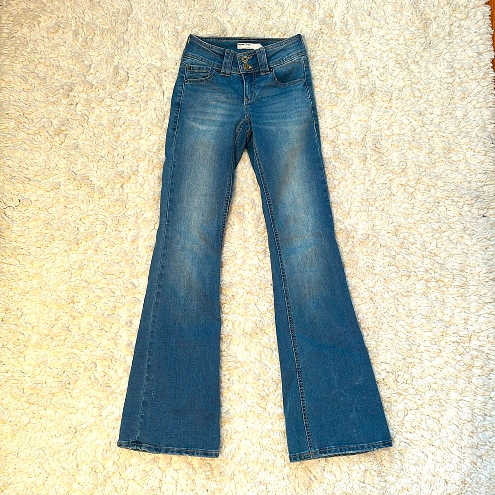 Garage Denim Low Rise Flare size 00